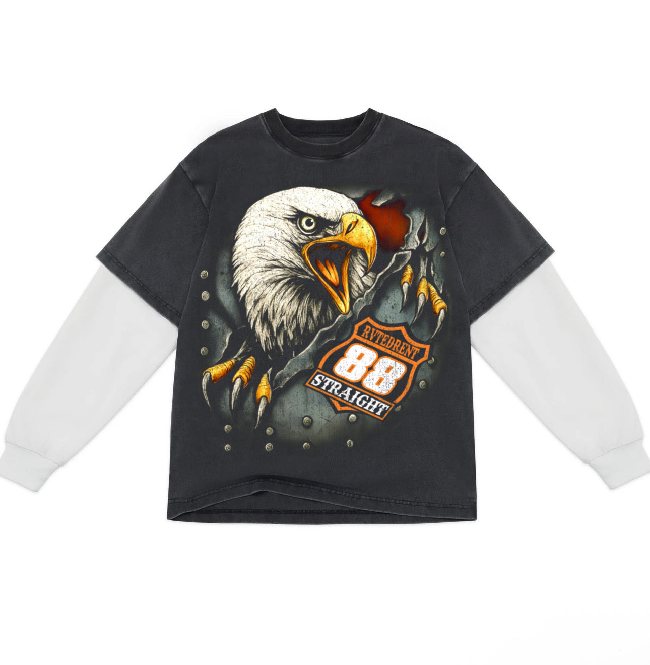 88 STRAIGHT 2 LAYER TEE